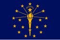 Flag of Indiana.