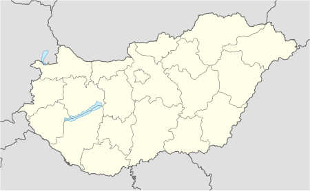 Location of teams in 2016-17 Országos Bajnokság I