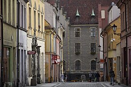 Legnicka-gaden i den gamle bydel