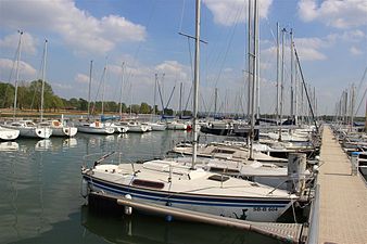 Port de Nonsard au lac de Madine