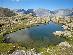 Einer der Morgon-Seen in der Haute Vallée de la Tinée