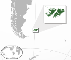 Положај Фолкландских Острва