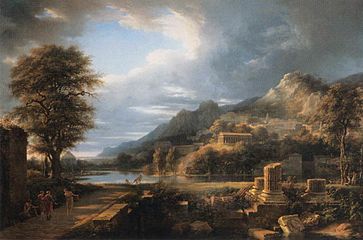 Pierre-Henri de Valenciennes, L'ancienne ville d'Agrigente.