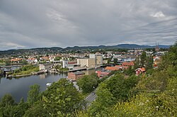 View of the town