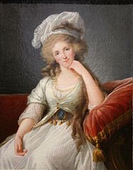 Élisabeth Vigée Le Brun Portrait de la duchesse d'Orléans
