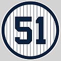 Bernie Williams (CF). Retirado el 24 de mayo de 2015.