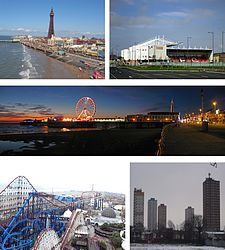 Borough di Blackpool – Veduta