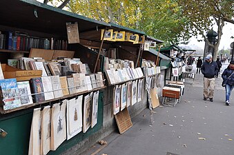 Bouquinistes am Quai Malaquais