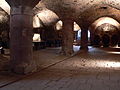 Les caves, vestige du château incendié