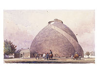 Golghar, Patna, painting of 1888