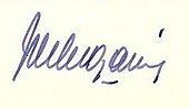 signature de Juan Carlos Onganía