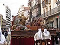 Paso de la Sagrada Cena de la Semana Santa de Valladolid.