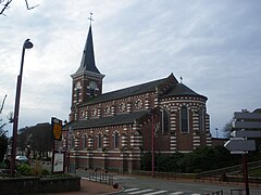 Chevet de l'église Saint-Martin.