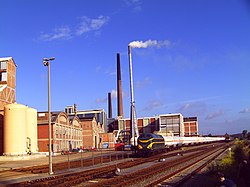 Chemical plant and rail yard in Tessenderlo