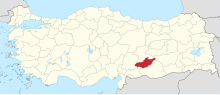 Adiyaman in Turkey.svg