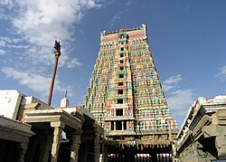 سری ولی پوتور Andal Temple Tower