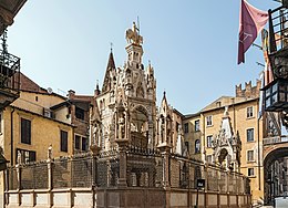 Monument funéraire de Cansignorio della Scala à Vérone