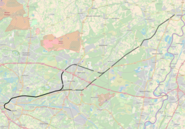 Spoorlijn 21A op de kaart