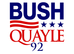 Bush–Quayle campaign logo