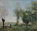 Camille Corot, Vzpomínka na Coubron, 1872