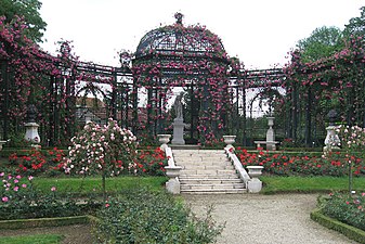L'Haÿ-les-Roses, roseraie du Val-de-Marne.