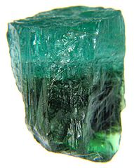 Elbaite, a kind of tourmaline, from Brazil. Photo by Rob Lavinsky, iRocks.com – CC-BY-SA-3.0.