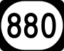 Kentucky Route 880 marker