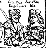 Георг I Бжегский и его супруга Анна Померанская