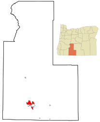 Klamath Falls – Mappa