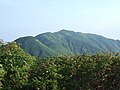 大石山分岐から望む朳差岳(えぶりさしだけ)