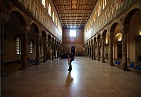 Ostrogothic Basilica of Christ the Redeemer, Ravenna, 504. Rededicated 561 to St Apollinaris