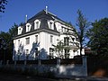 The family lived in this villa in Munich from 1914 to 1933. Partially destroyed in World War II, it was later reconstructed.