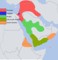 Semitic languages in 01 AD.