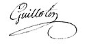 Firma di Joseph-Ignace Guillotin