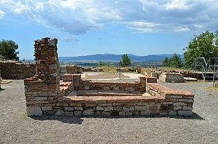 The atrium of the House of the Mosaics