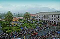 Festividades da Virgen del Carmen Zocalo da cidade de Teziutlan