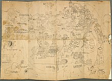 A detailed map of Jerusalem from the 15th century