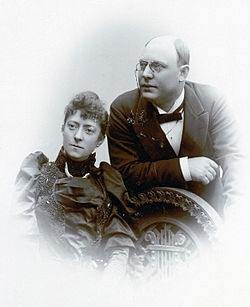 Stassa och August Wahlgren, 1889