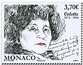 Timbre-poste : Colette, principauté de Monaco