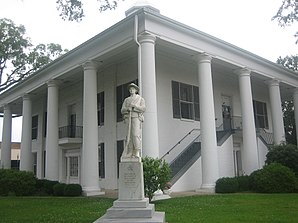 Claiborne Parish Courthouse in Homer, gelistet im NRHP Nr. 81000291[1]