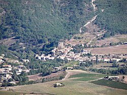 Skyline of Sainte-Jalle