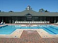 Pool area of Disney's Beach House