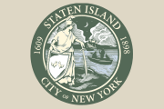 Flag of Staten Island (2016-present)