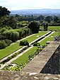 Hestercombe Gardens: Seitenterrasse mit Wasserkanal