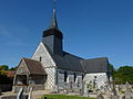 Vue de l'église côtés ouest et sud.