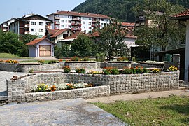 Mali Zvornik town center