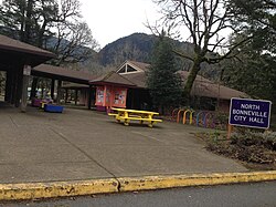 City Hall in North Bonneville, February 2016