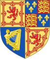 Armes del Reinu d'Escocia, 1603-1707.