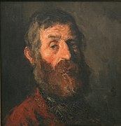 Portret van een boer, schilderij, collectie Museum voor Schone Kunsten (Gent)