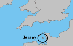 Localização Bailiado de Jersey